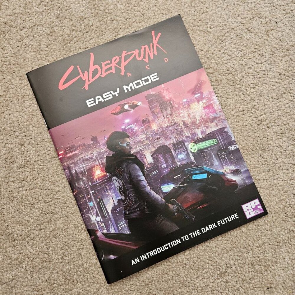 R. Talsorian Cyberpunk RPG Cyberpunk Red - Easy Mode (Free RPG Day 2022) EX‎